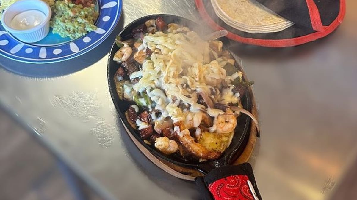Sizzling plates, any day of the week