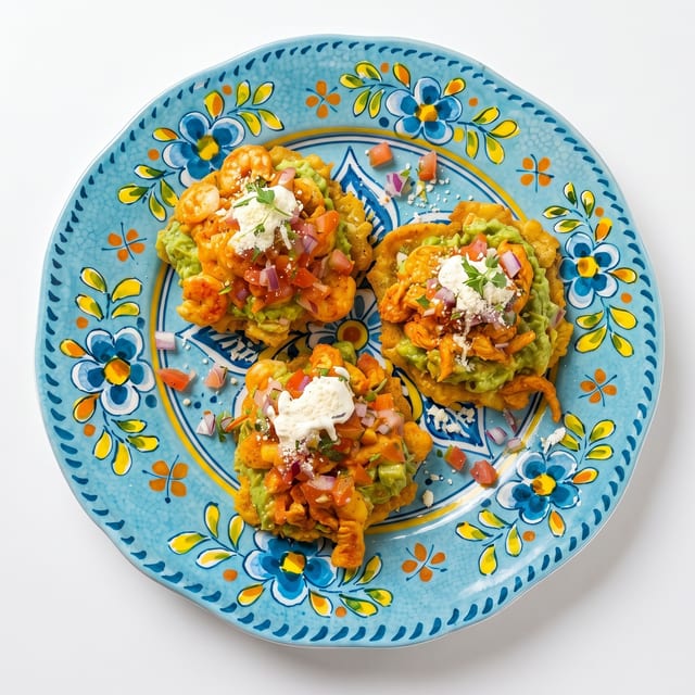 Tostones a la Mexicana.
